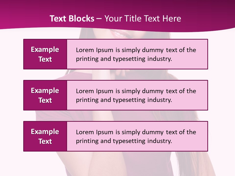 View Face  PowerPoint Template
