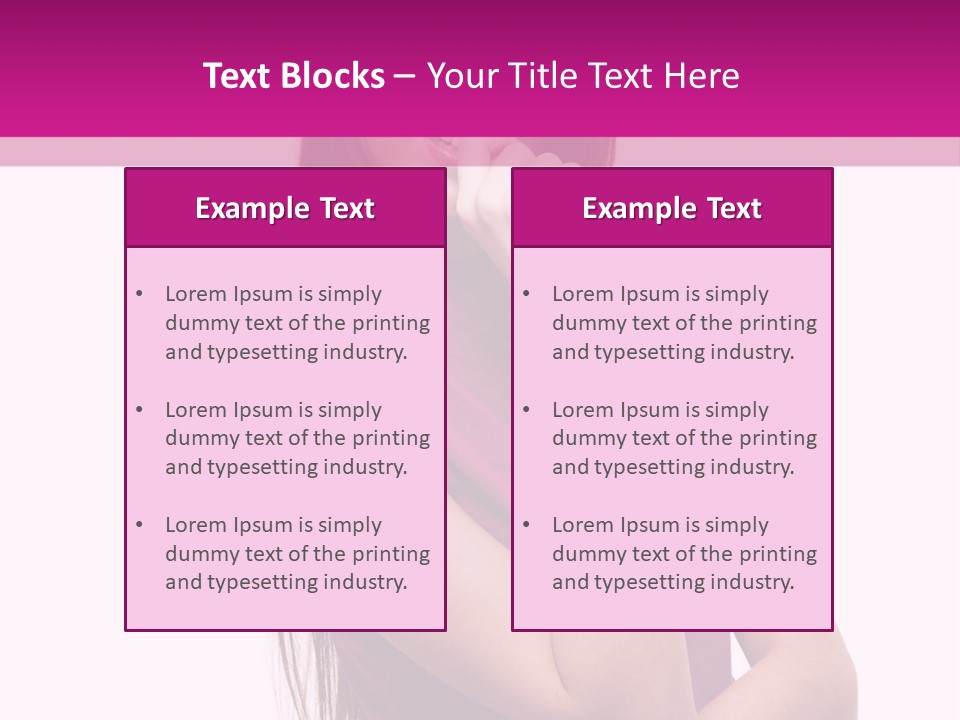 Long People Look PowerPoint Template