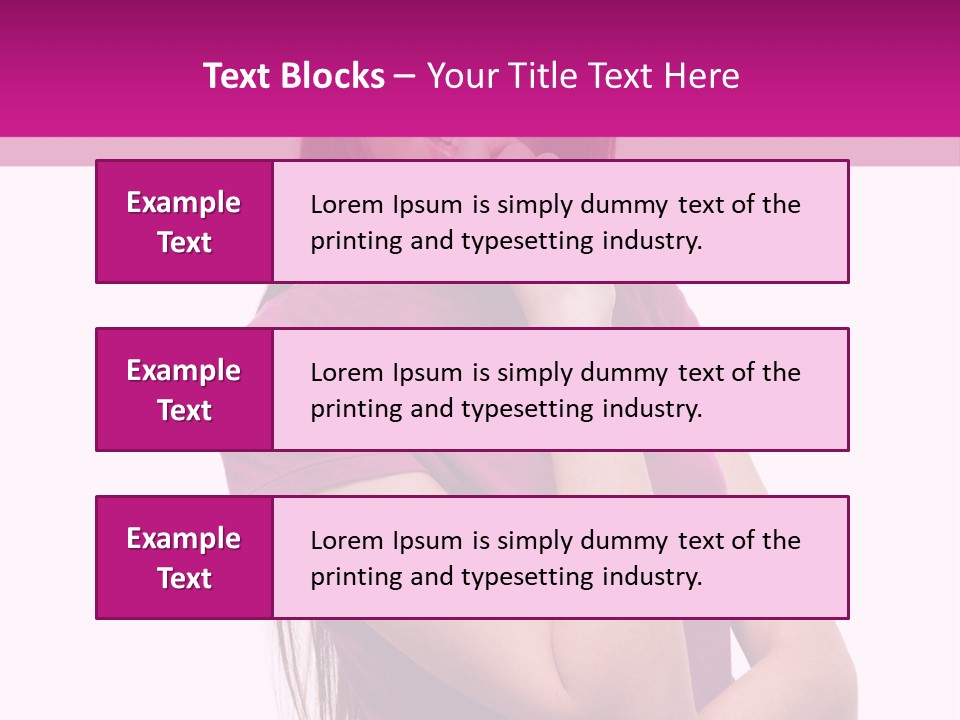 Long People Look PowerPoint Template