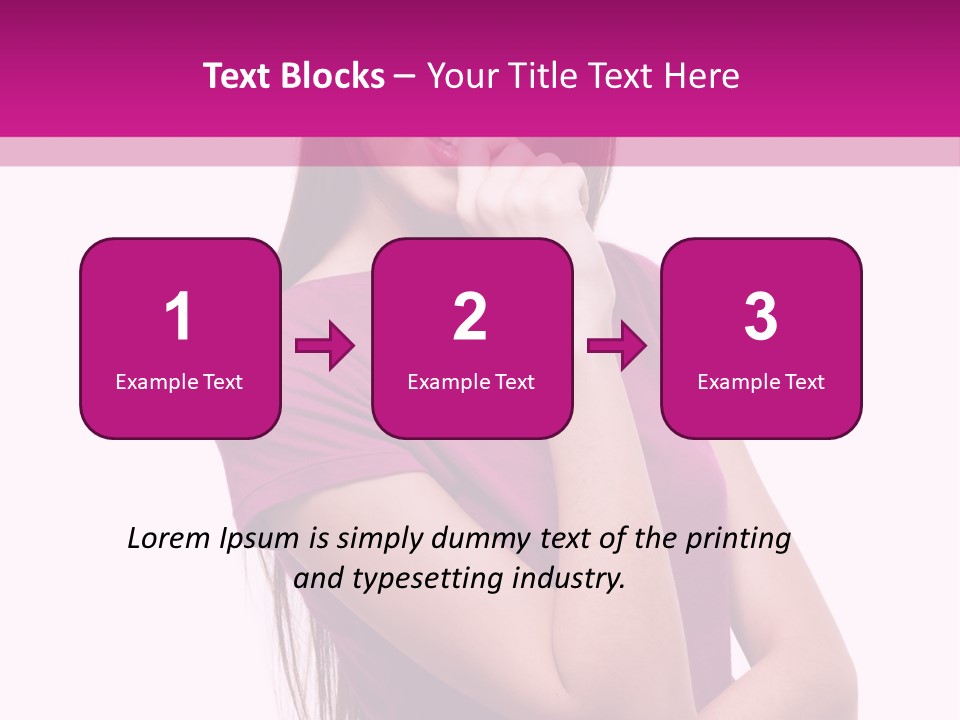 Long People Look PowerPoint Template