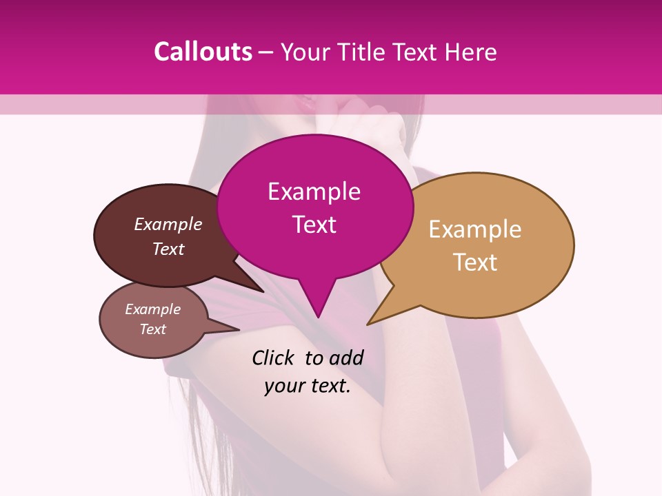 Long People Look PowerPoint Template