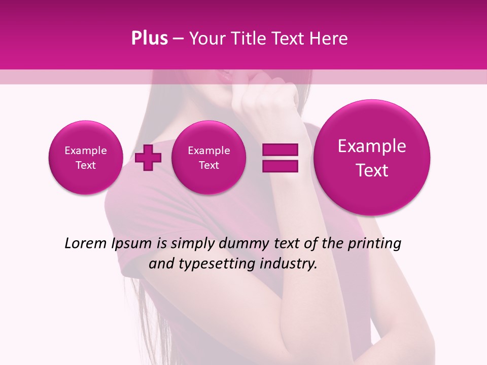 Long People Look PowerPoint Template