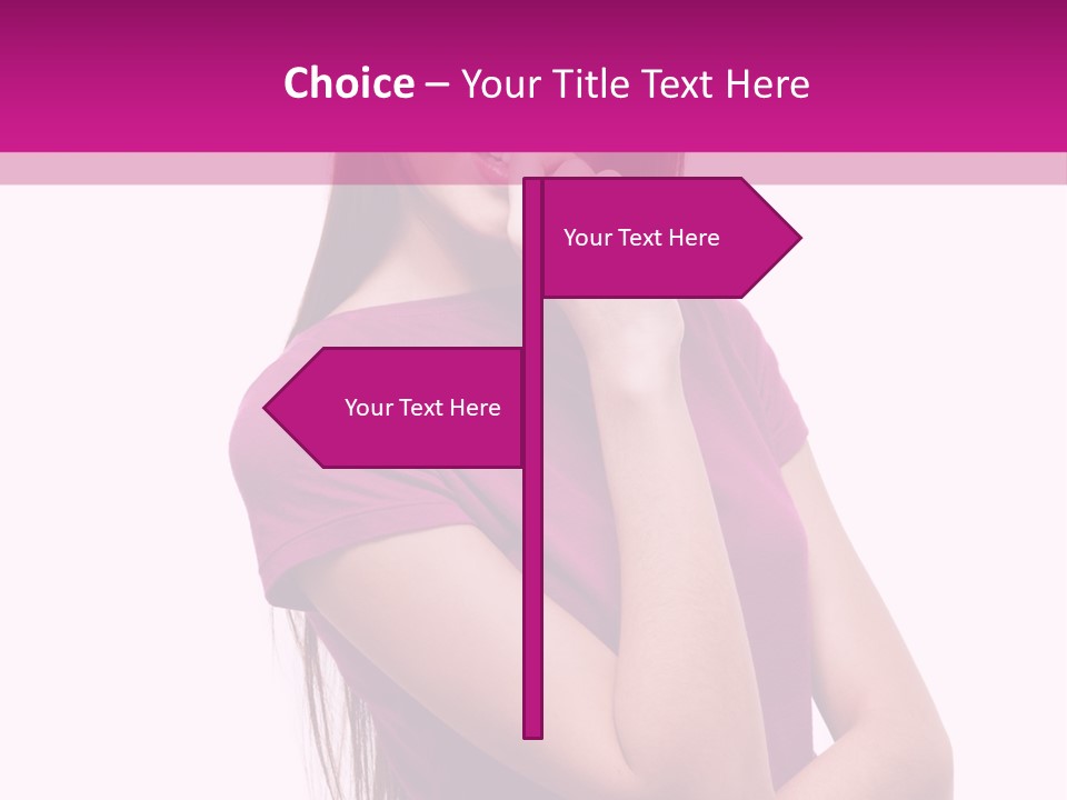 Long People Look PowerPoint Template