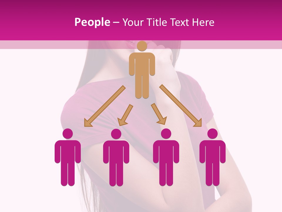 Long People Look PowerPoint Template