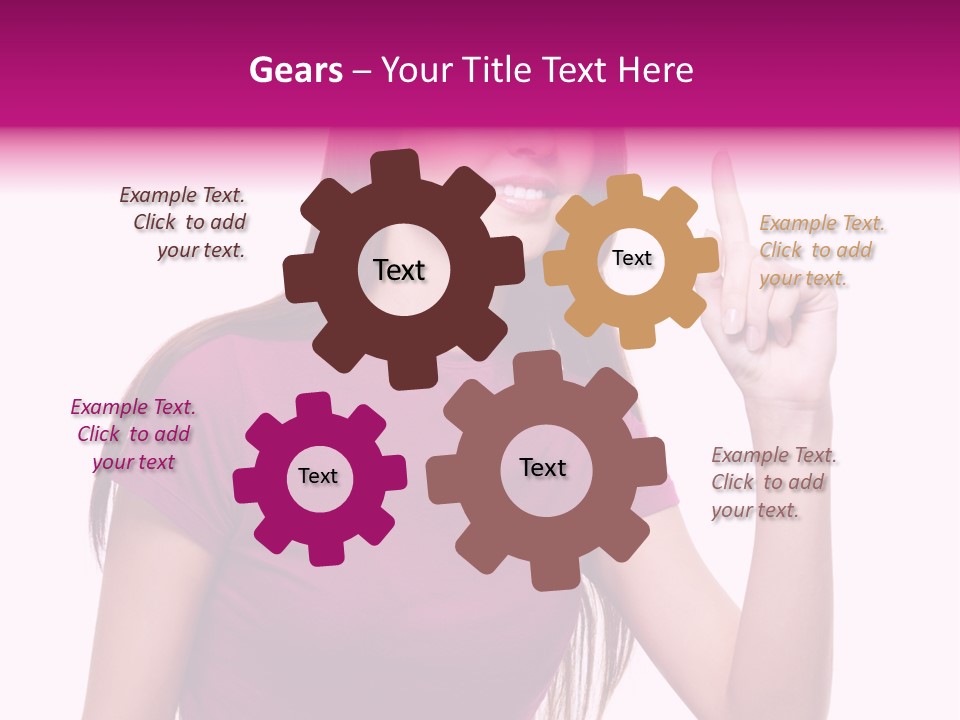 People Content Toothy PowerPoint Template