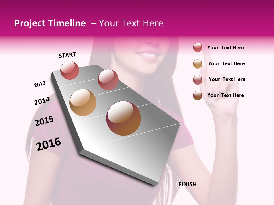 People Content Toothy PowerPoint Template