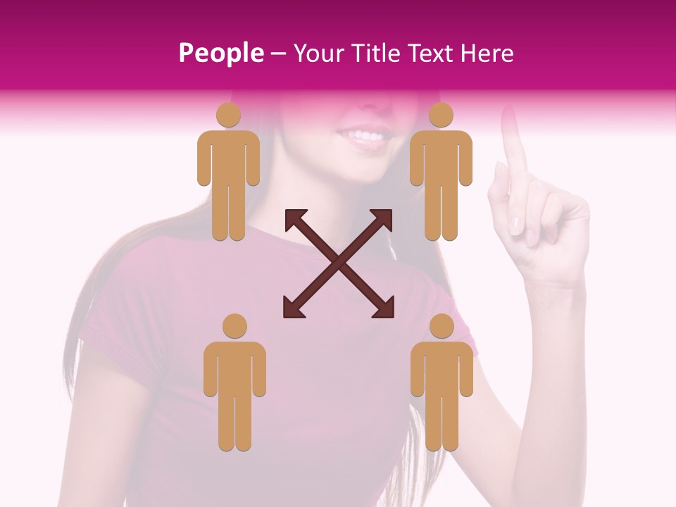 People Content Toothy PowerPoint Template