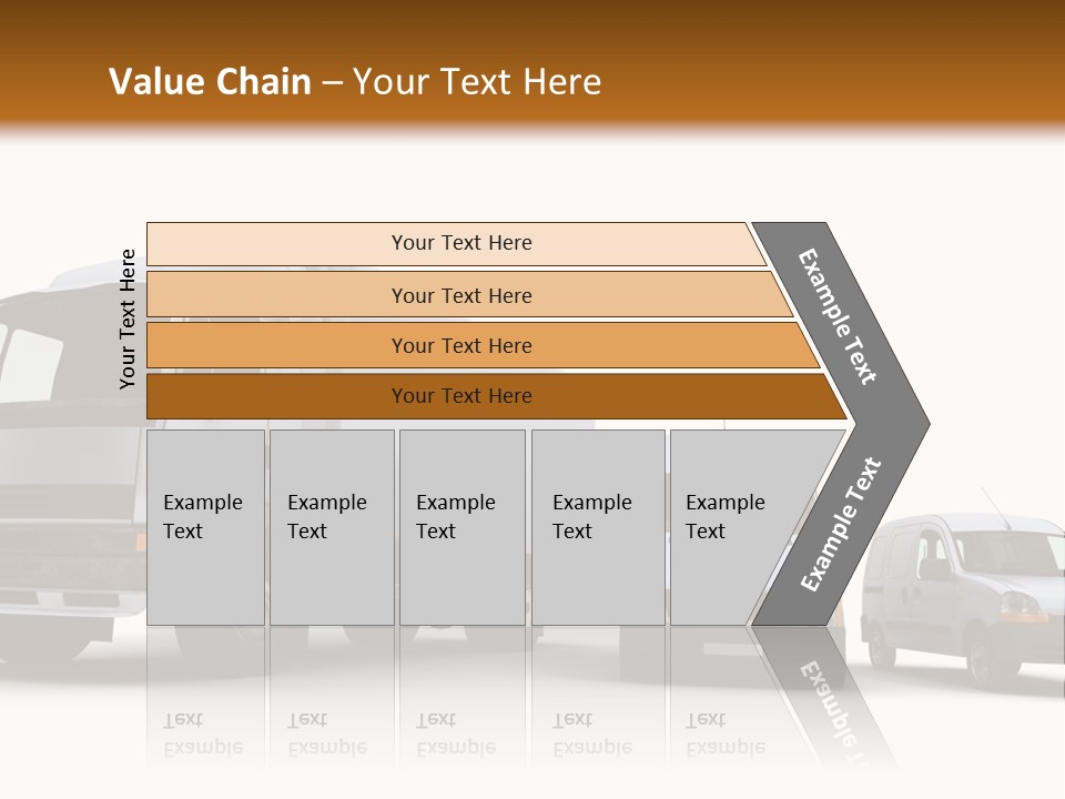 Road Business Transporter PowerPoint Template