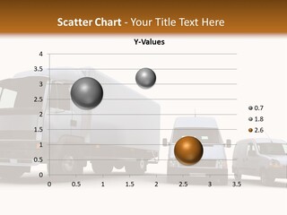 Road Business Transporter PowerPoint Template