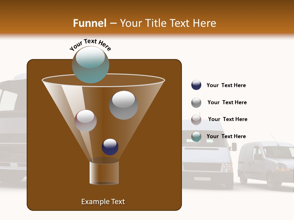 Road Business Transporter PowerPoint Template