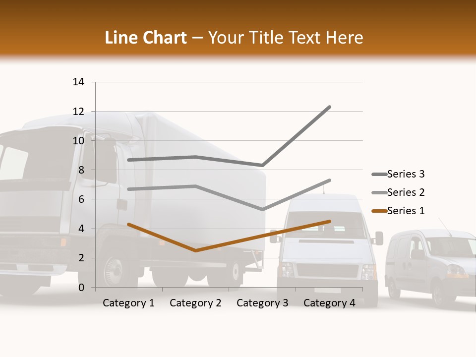 Road Business Transporter PowerPoint Template