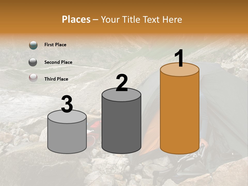 Adventure Hiker Trek PowerPoint Template