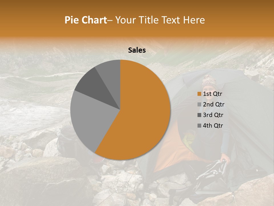 Adventure Hiker Trek PowerPoint Template