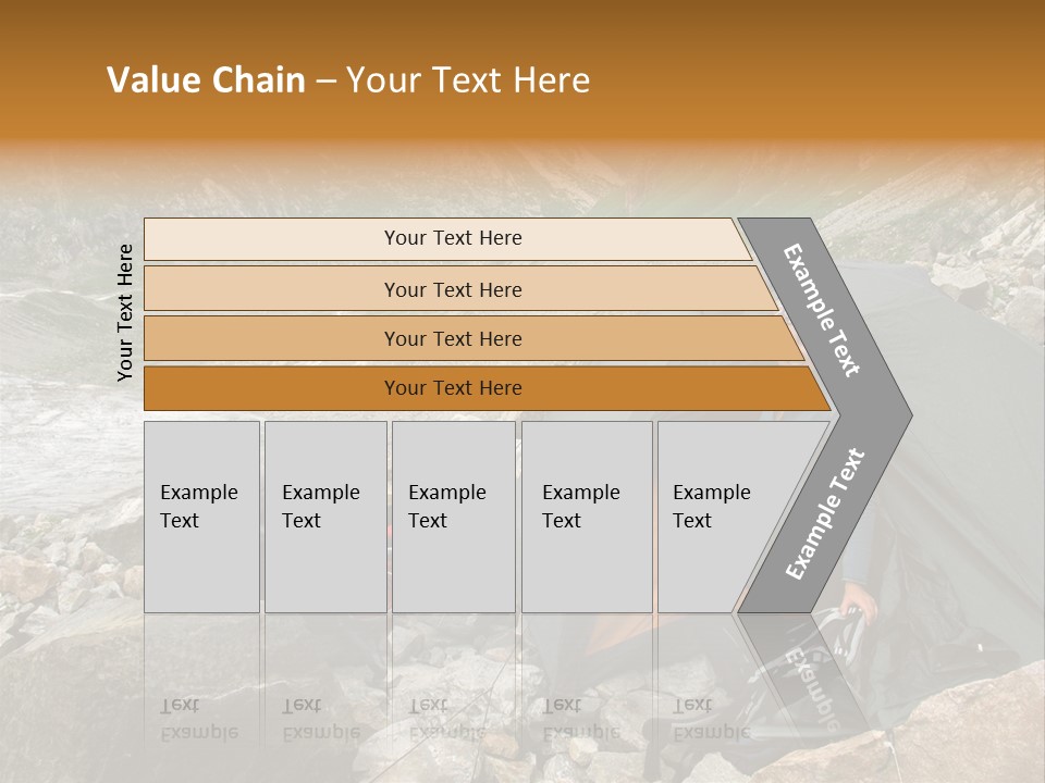 Adventure Hiker Trek PowerPoint Template