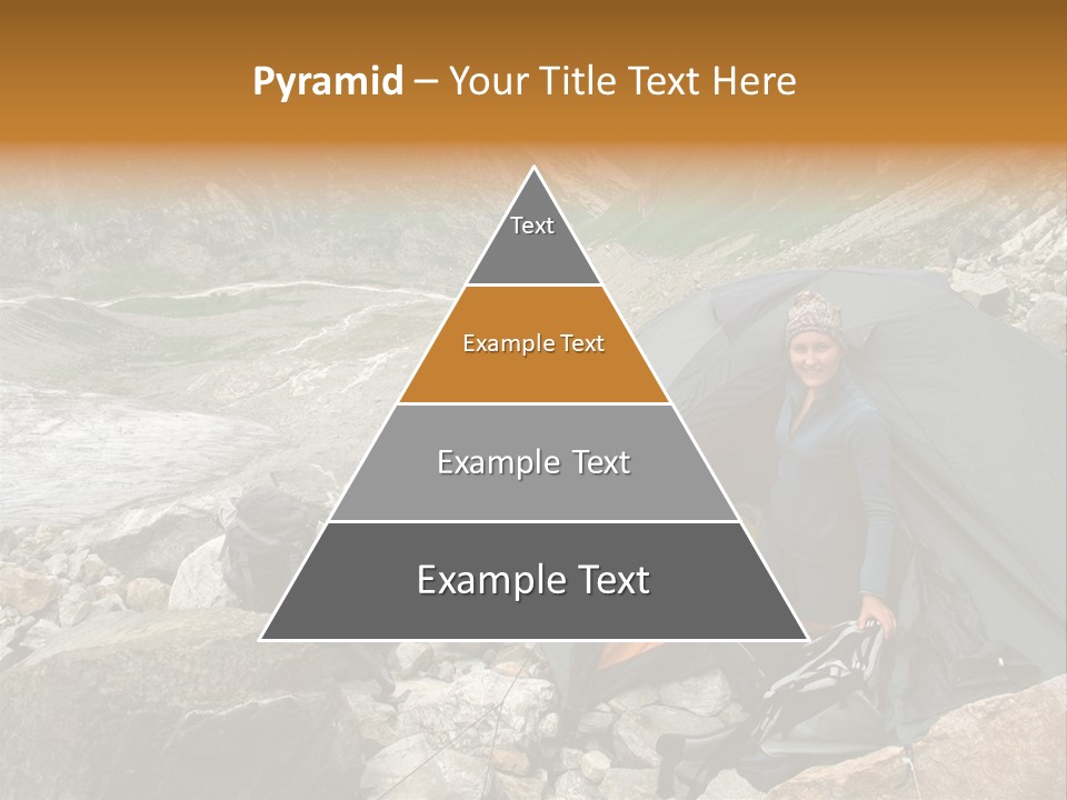 Adventure Hiker Trek PowerPoint Template