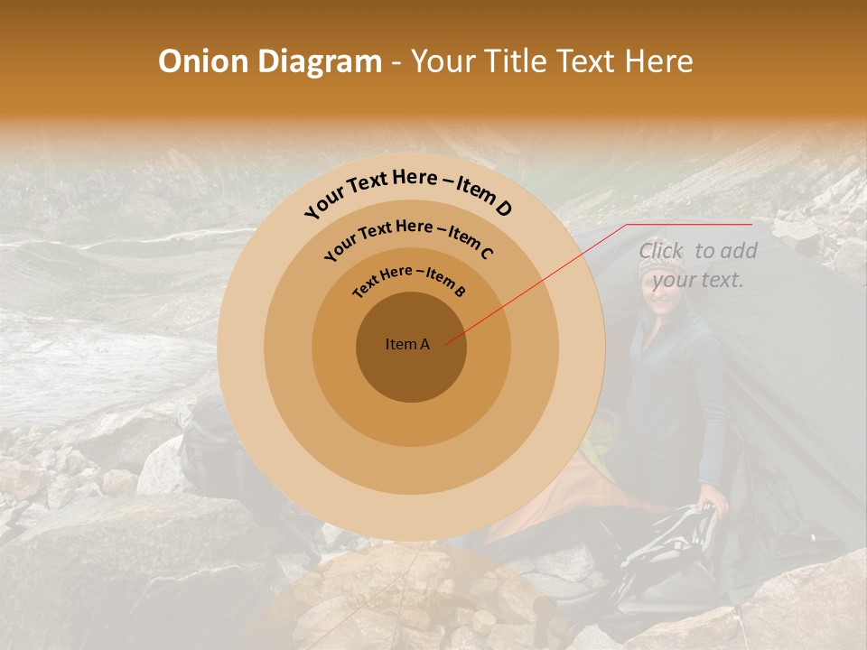 Adventure Hiker Trek PowerPoint Template