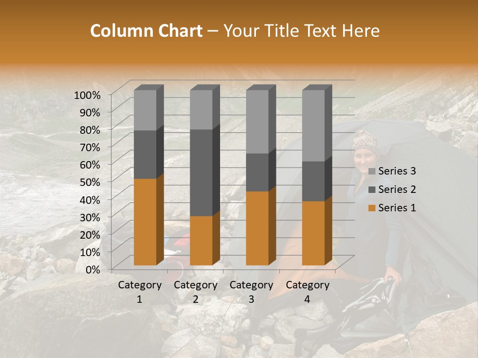Adventure Hiker Trek PowerPoint Template