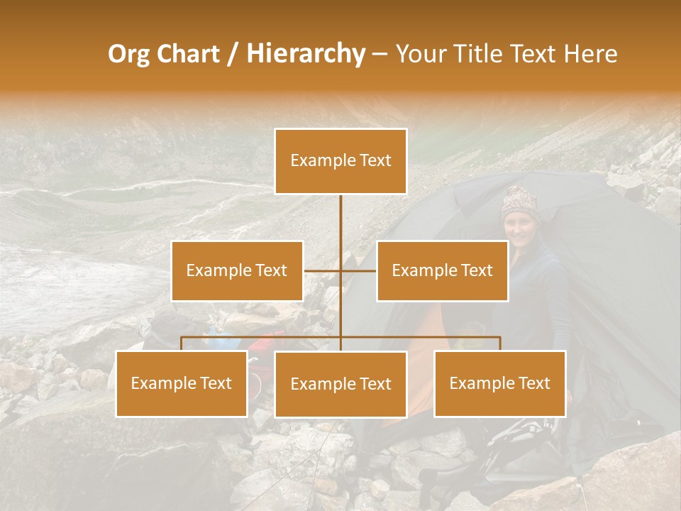 Adventure Hiker Trek PowerPoint Template