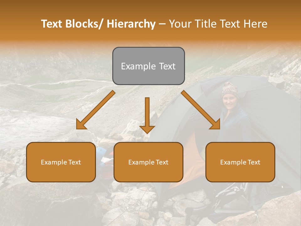 Adventure Hiker Trek PowerPoint Template