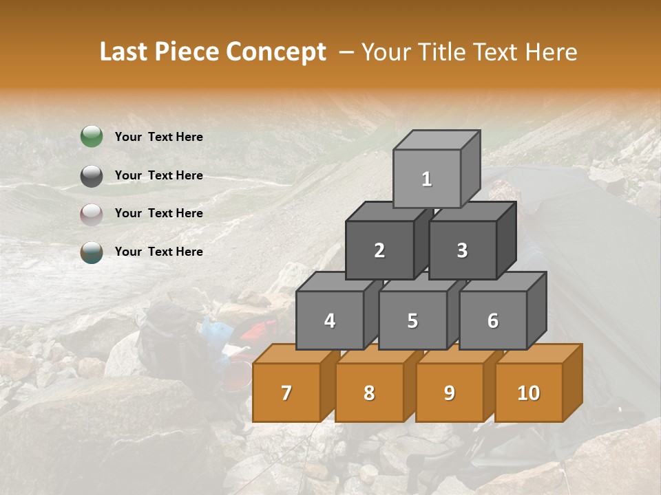 Adventure Hiker Trek PowerPoint Template