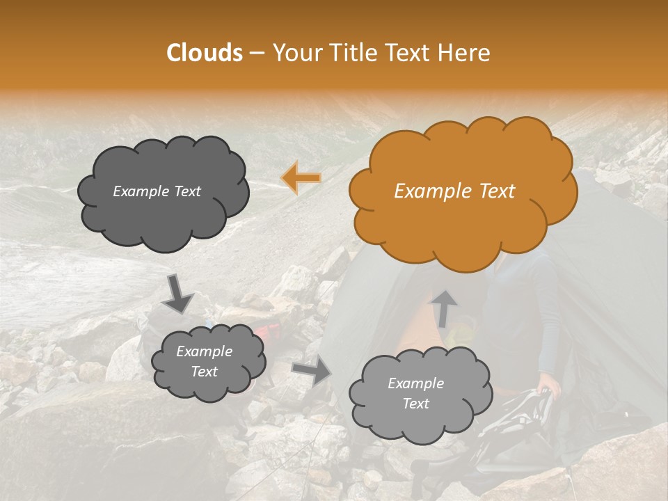 Adventure Hiker Trek PowerPoint Template