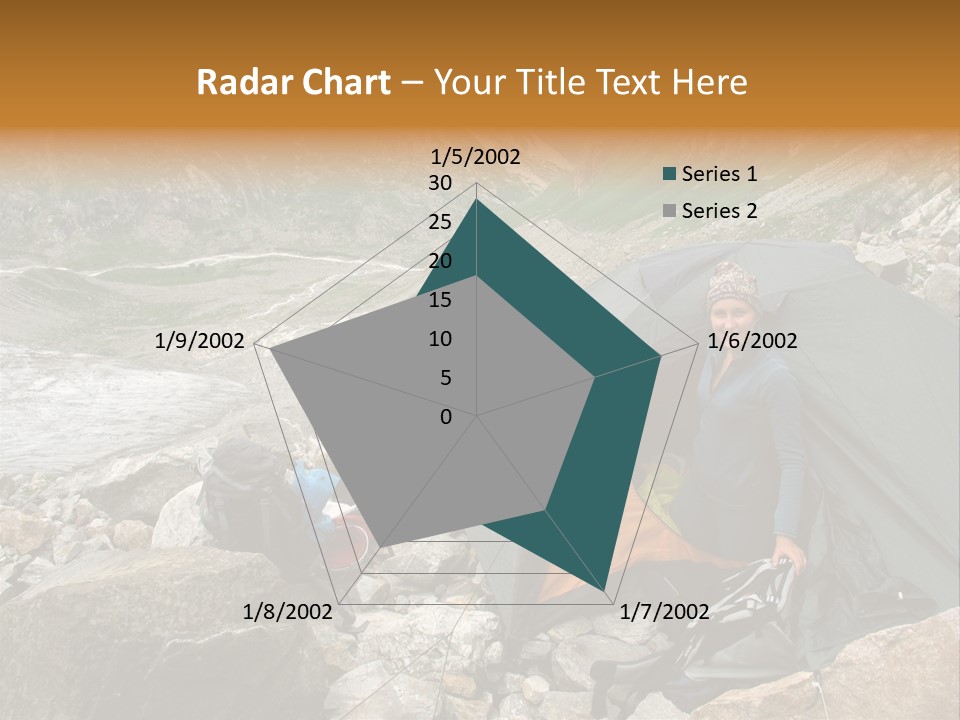 Adventure Hiker Trek PowerPoint Template
