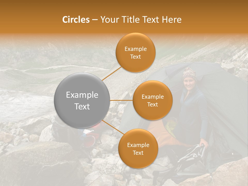 Adventure Hiker Trek PowerPoint Template