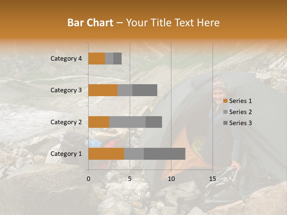 Adventure Hiker Trek PowerPoint Template