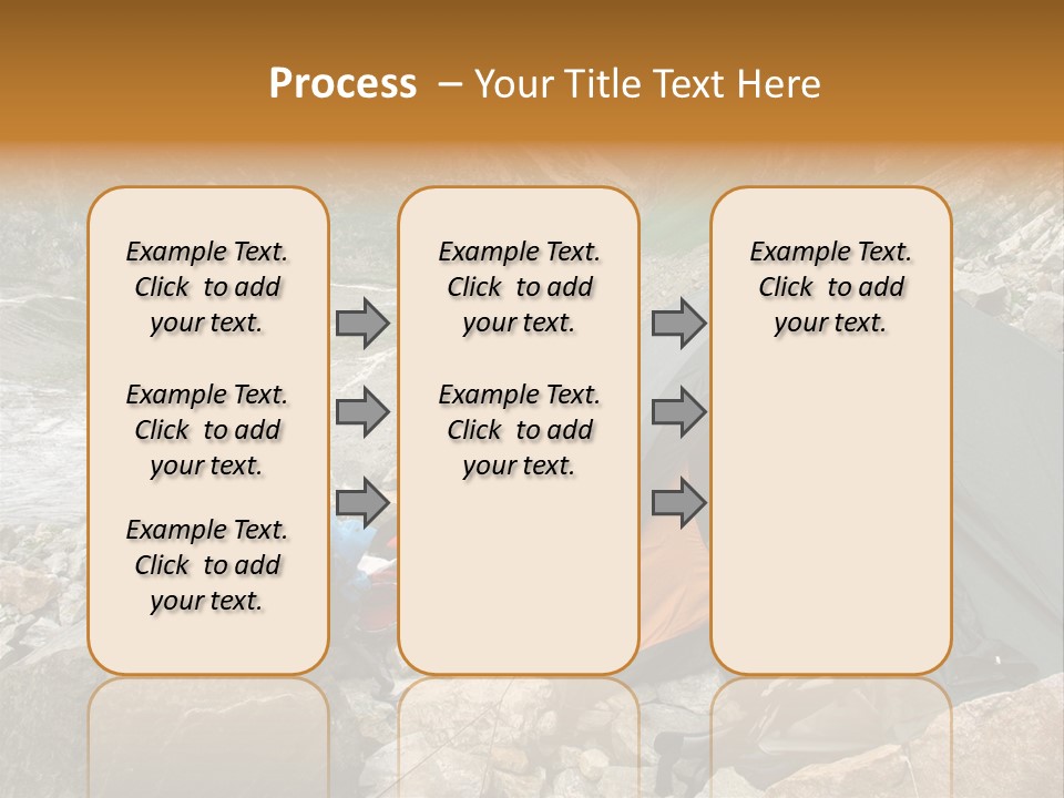 Adventure Hiker Trek PowerPoint Template