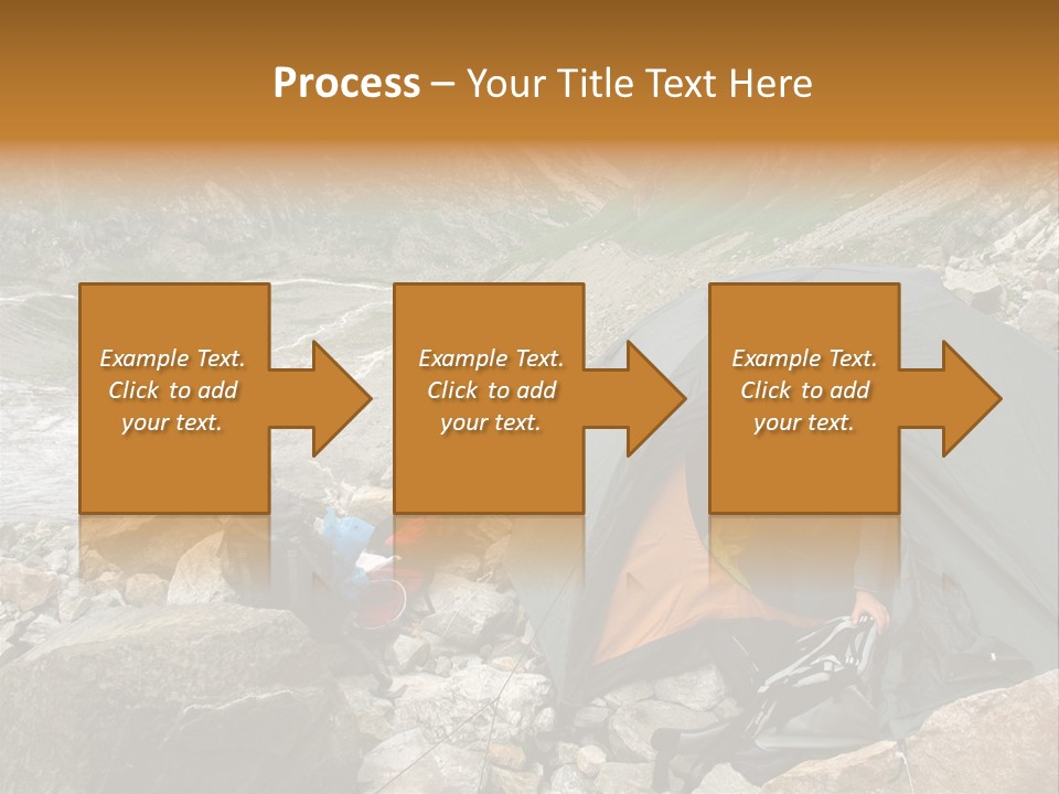 Adventure Hiker Trek PowerPoint Template