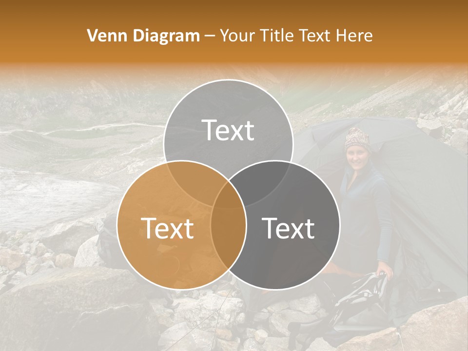 Adventure Hiker Trek PowerPoint Template