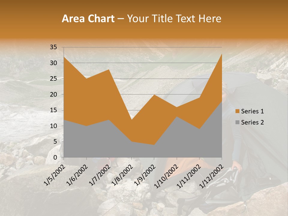 Adventure Hiker Trek PowerPoint Template