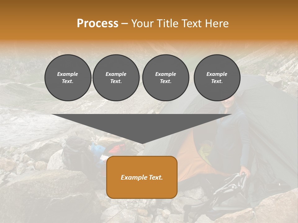 Adventure Hiker Trek PowerPoint Template