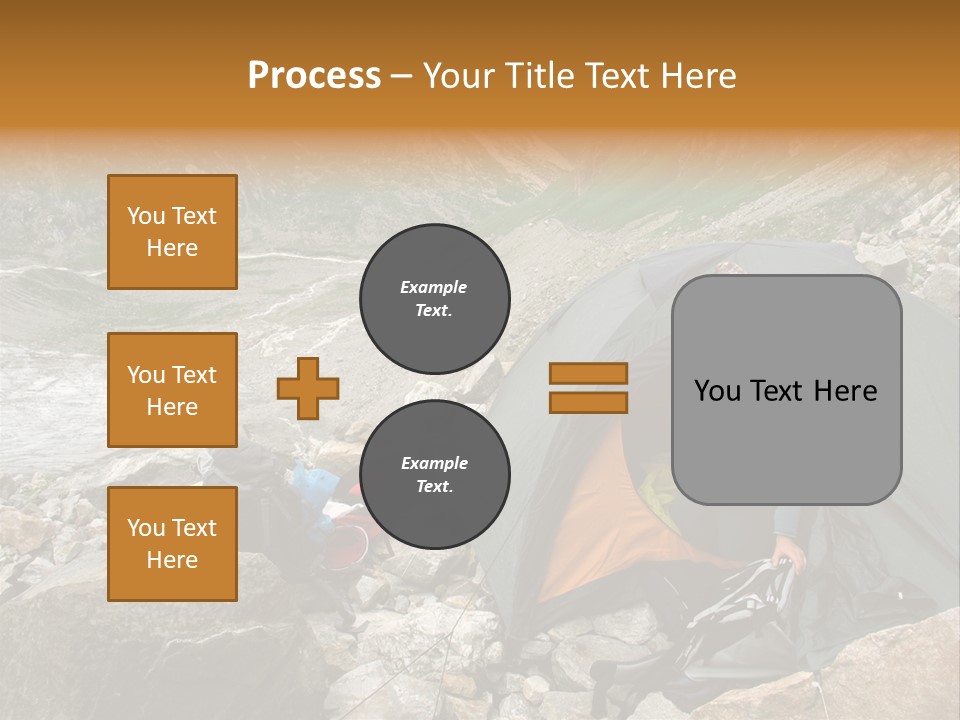 Adventure Hiker Trek PowerPoint Template