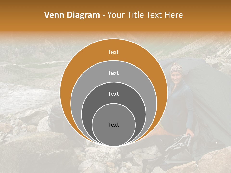 Adventure Hiker Trek PowerPoint Template