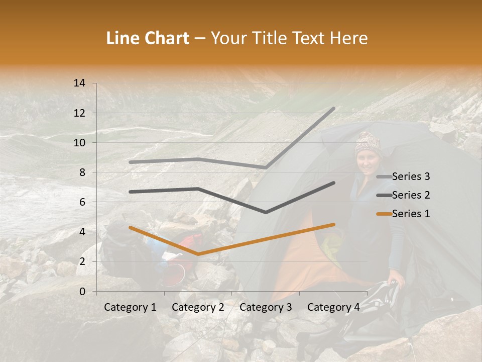 Adventure Hiker Trek PowerPoint Template