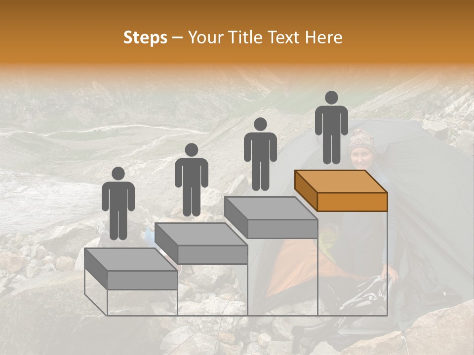 Adventure Hiker Trek PowerPoint Template