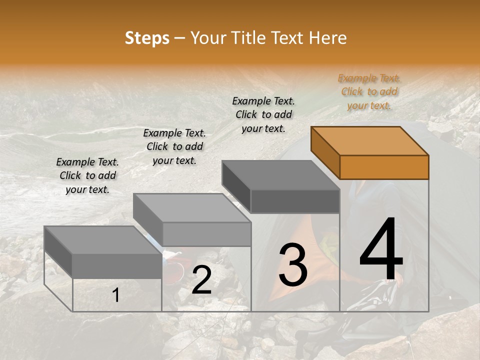 Adventure Hiker Trek PowerPoint Template