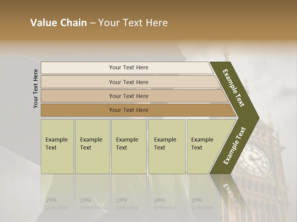 Business London Clock PowerPoint Template