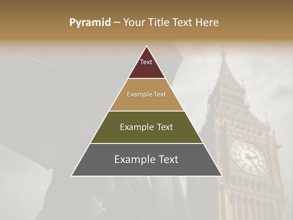 Business London Clock PowerPoint Template