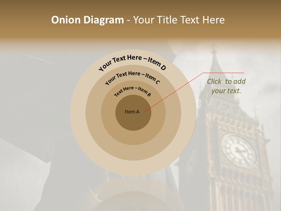 Business London Clock PowerPoint Template