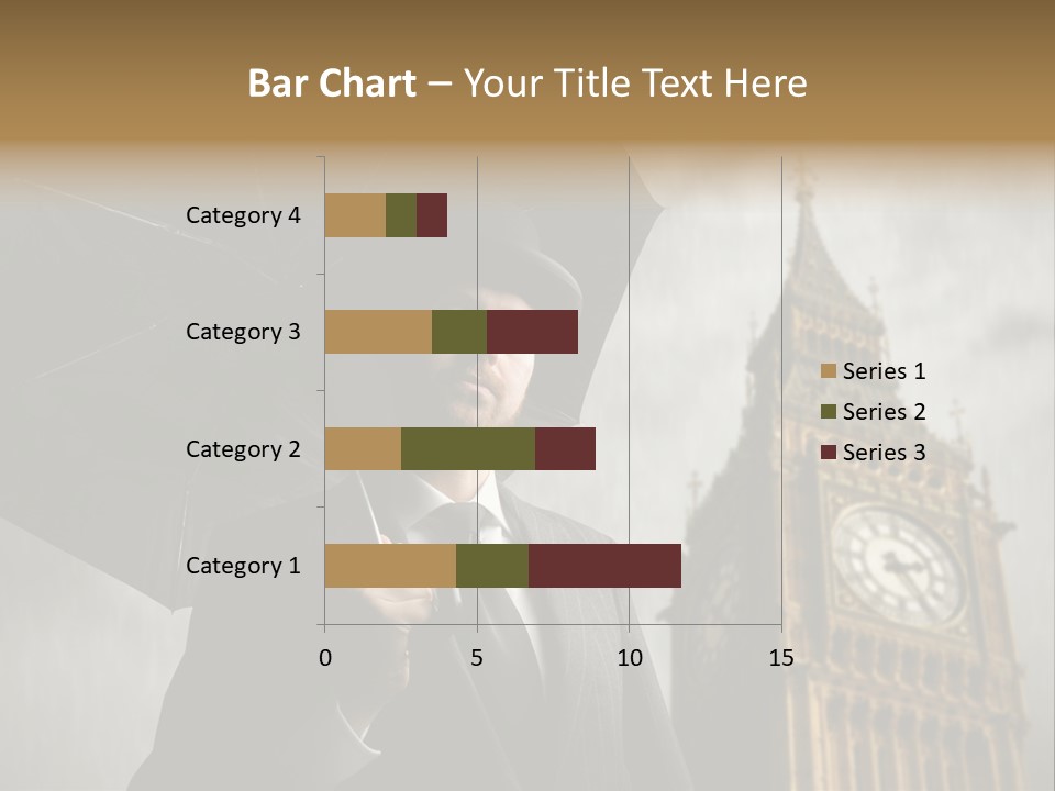 Business London Clock PowerPoint Template