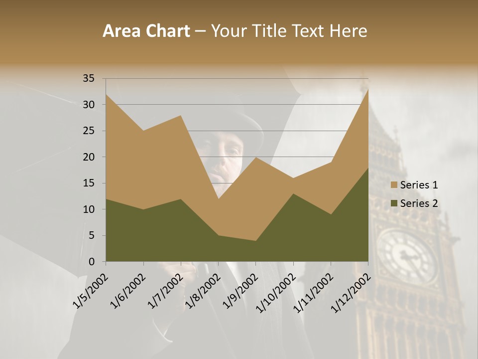 Business London Clock PowerPoint Template