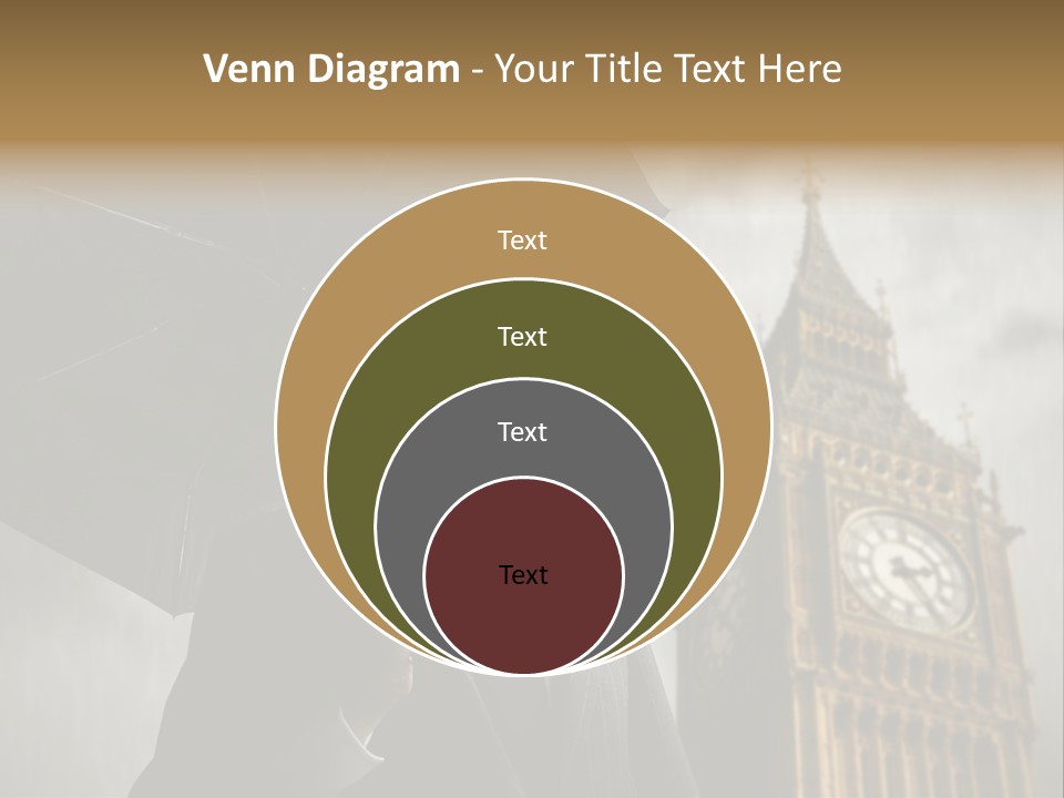 Business London Clock PowerPoint Template