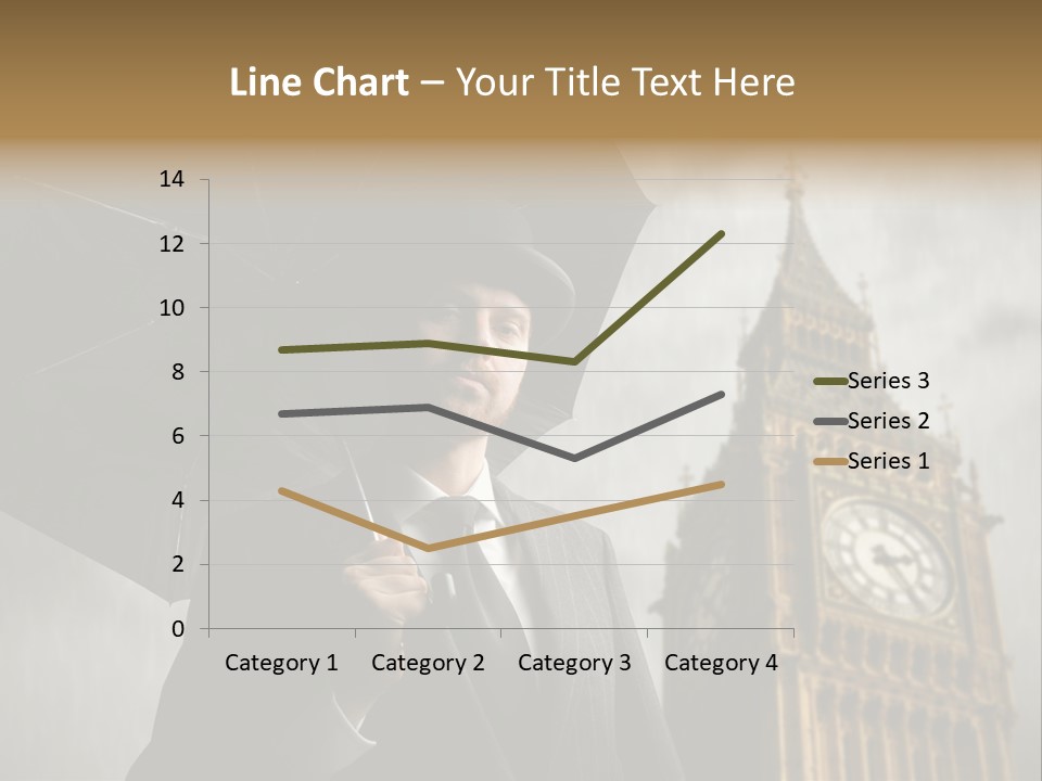 Business London Clock PowerPoint Template