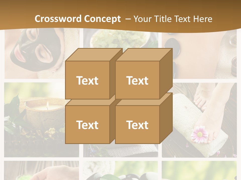 Body Aroma Mud PowerPoint Template