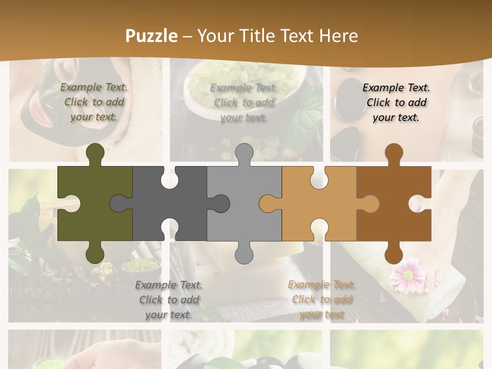 Body Aroma Mud PowerPoint Template