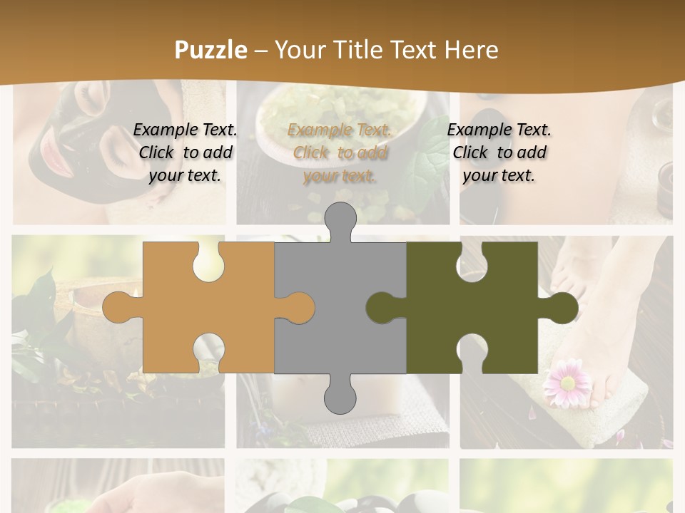 Body Aroma Mud PowerPoint Template