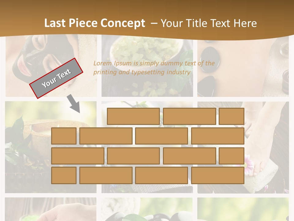 Body Aroma Mud PowerPoint Template