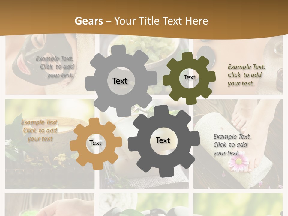 Body Aroma Mud PowerPoint Template